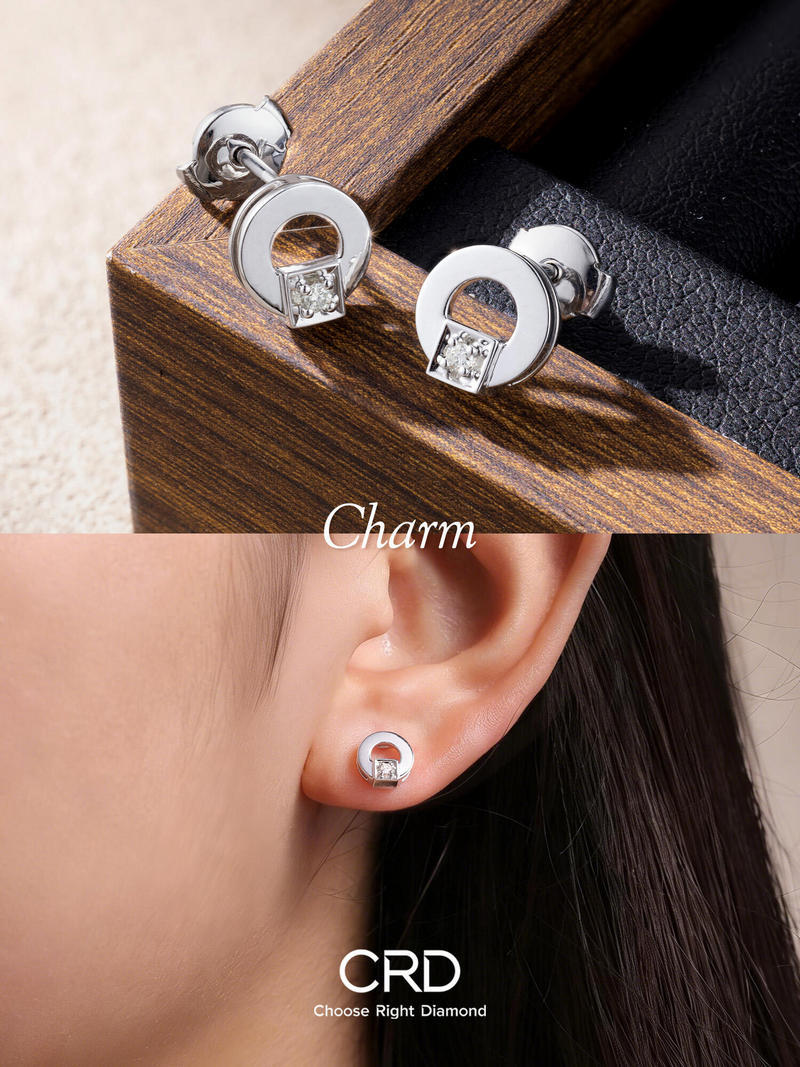 CRD钻石耳饰