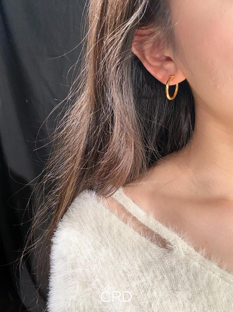 CRD黄金耳饰
