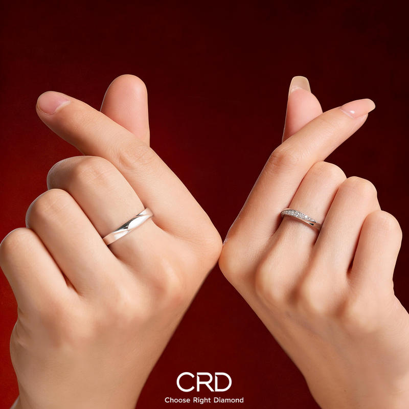 钻石对戒 CRD钻石对戒