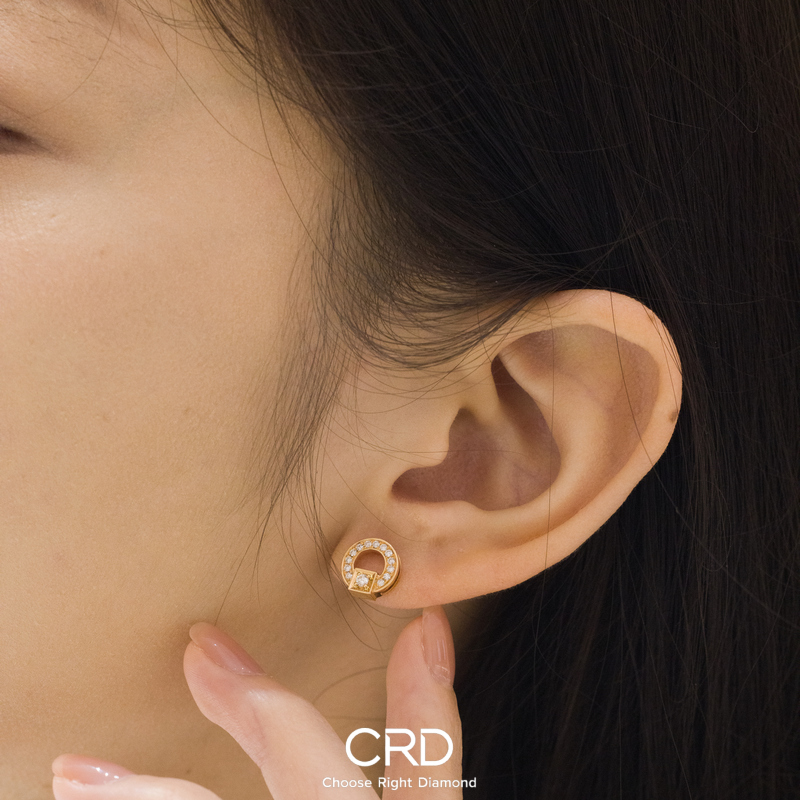 CRD钻石耳饰