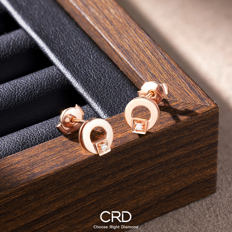 CRD钻石耳饰