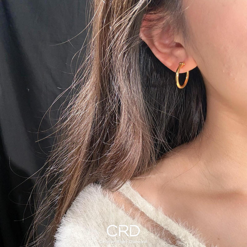 CRD黄金耳饰
