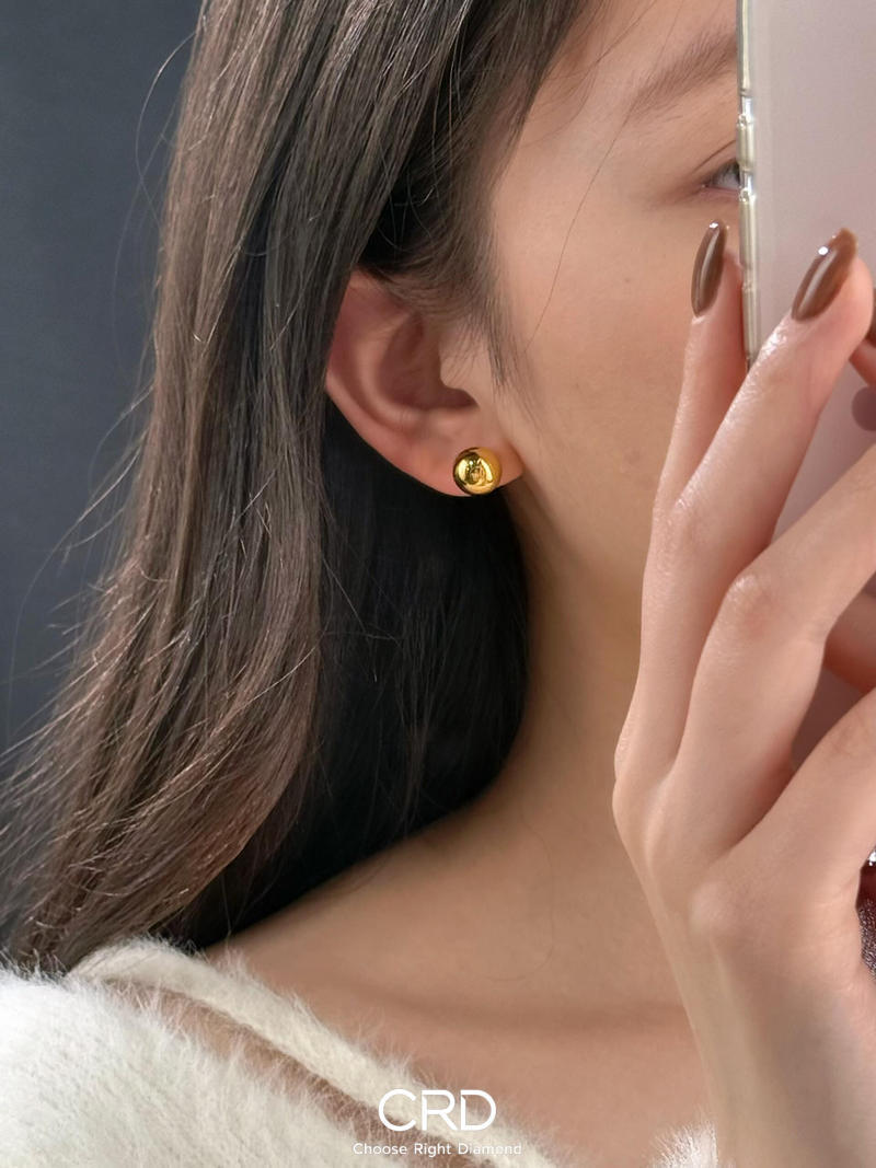 CRD黄金耳饰