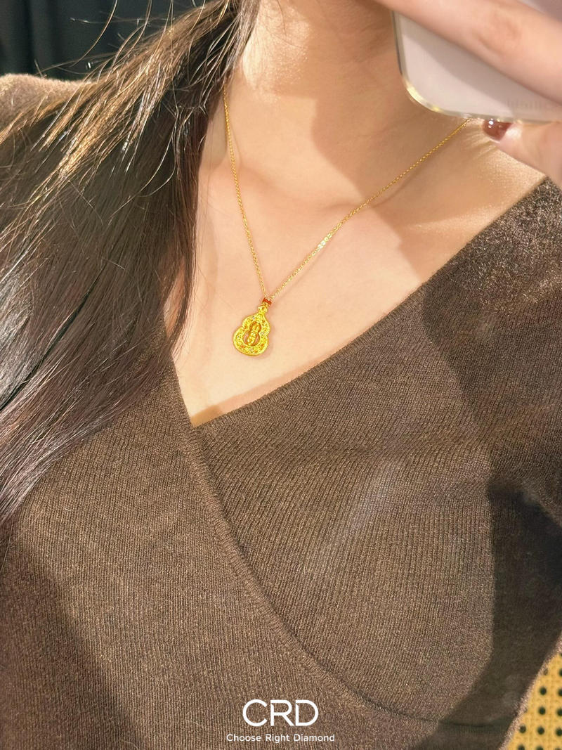 CRD黄金吊坠