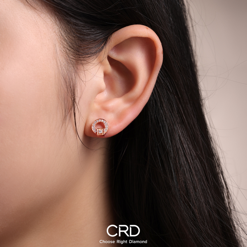 钻石耳饰 CRD钻石耳饰