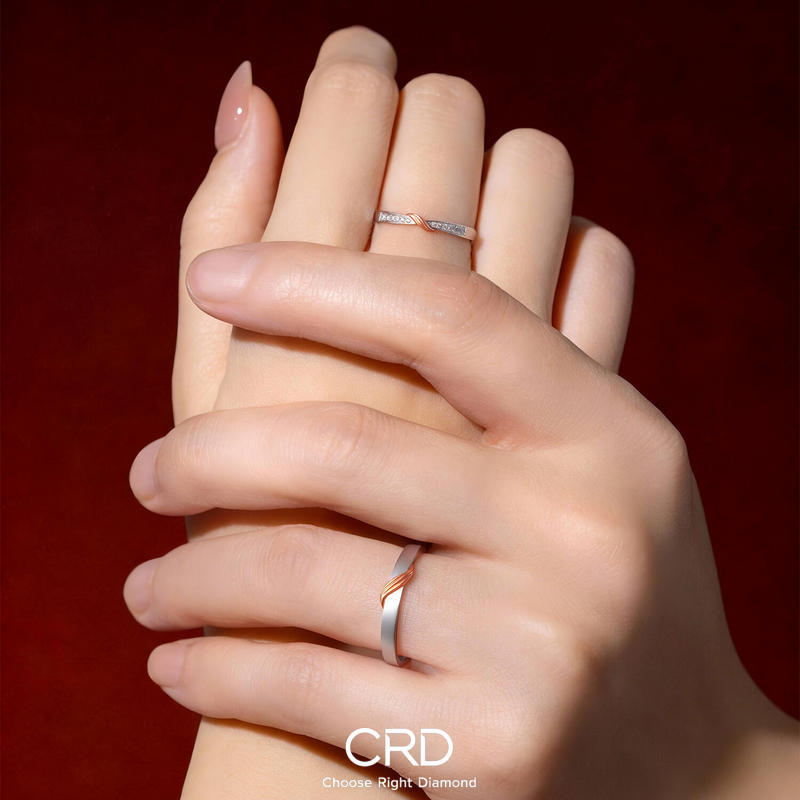 钻石对戒 CRD钻石对戒