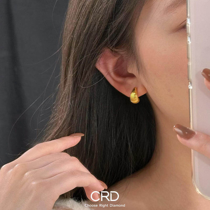 CRD黄金耳饰