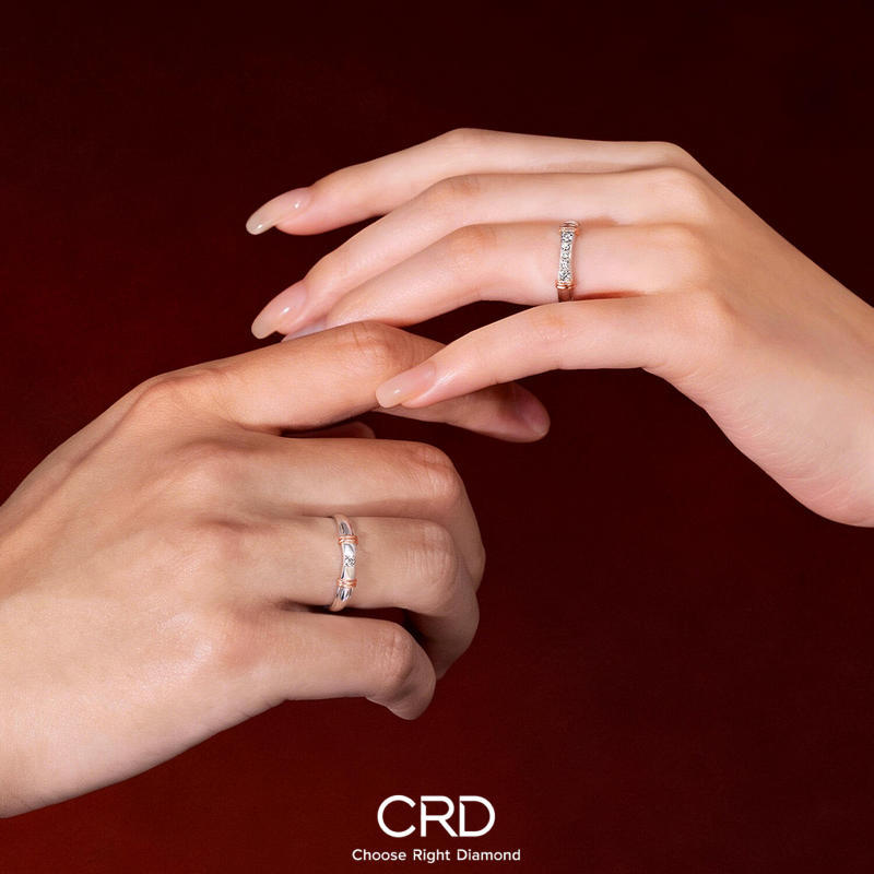 钻石对戒 CRD钻石对戒