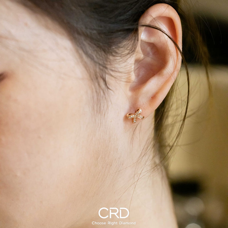 CRD钻石耳钉
