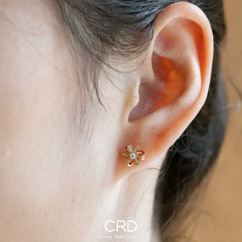 CRD钻石耳饰
