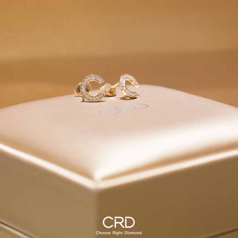 CRD钻石耳饰