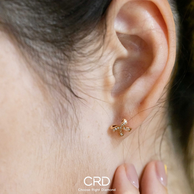 CRD钻石耳钉