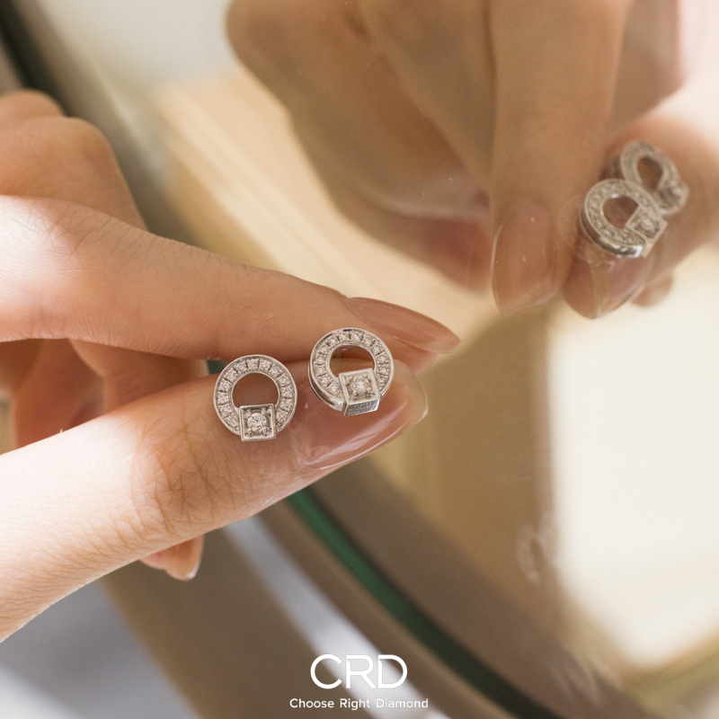 CRD钻石耳饰
