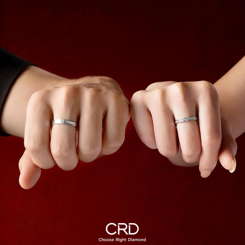 钻石对戒 CRD钻石对戒