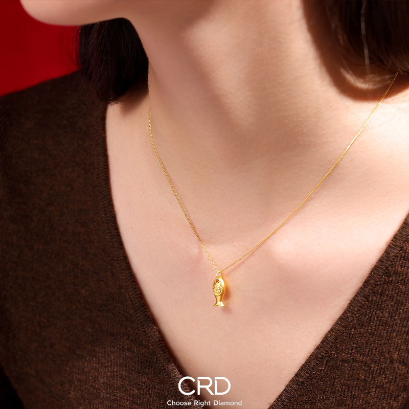 CRD黄金吊坠