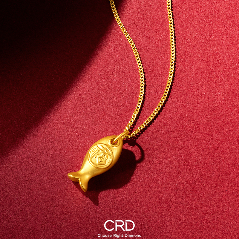 CRD黄金吊坠