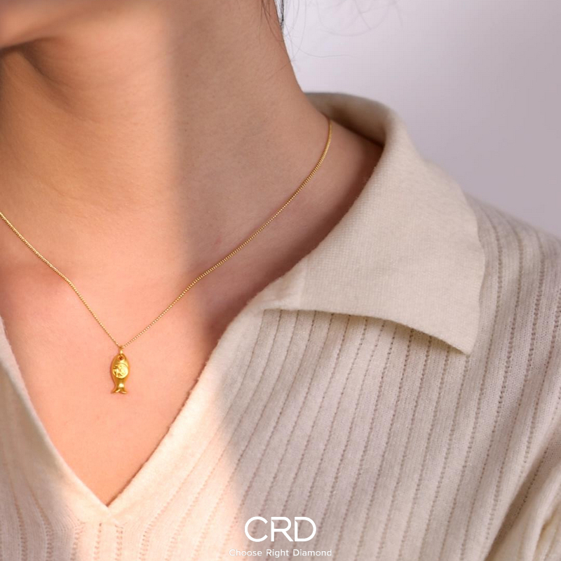 CRD黄金吊坠