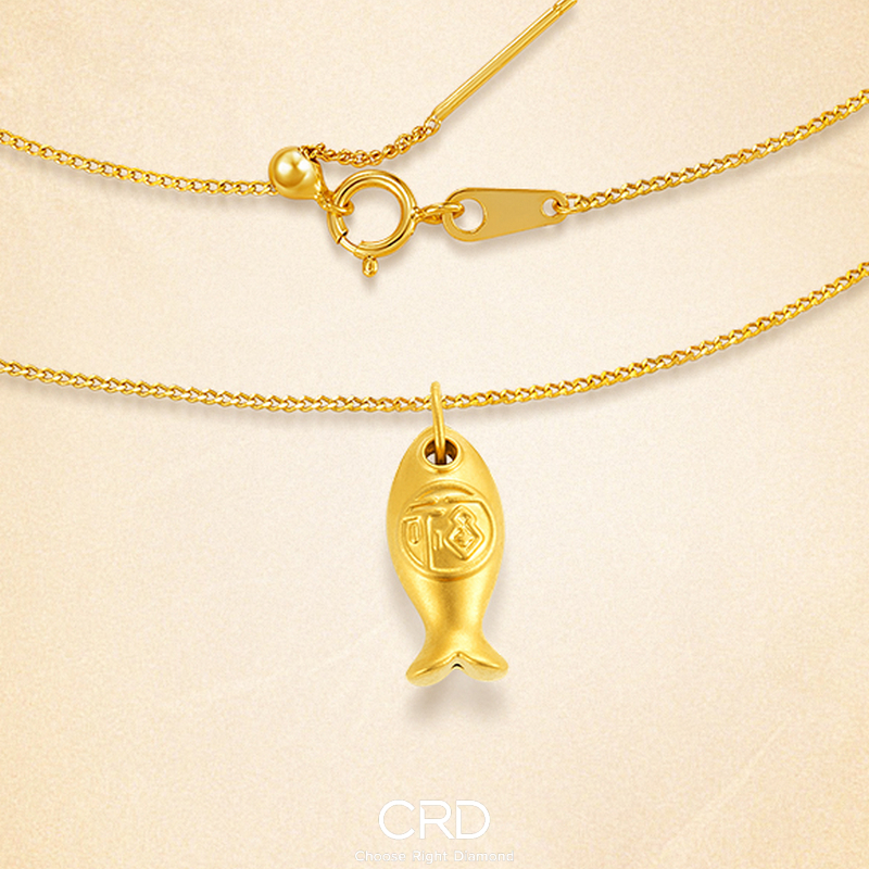CRD黄金吊坠