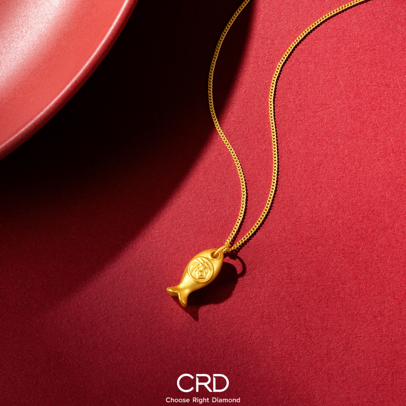 CRD黄金吊坠