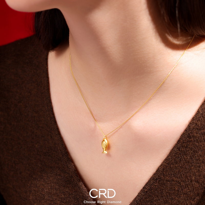 CRD黄金吊坠