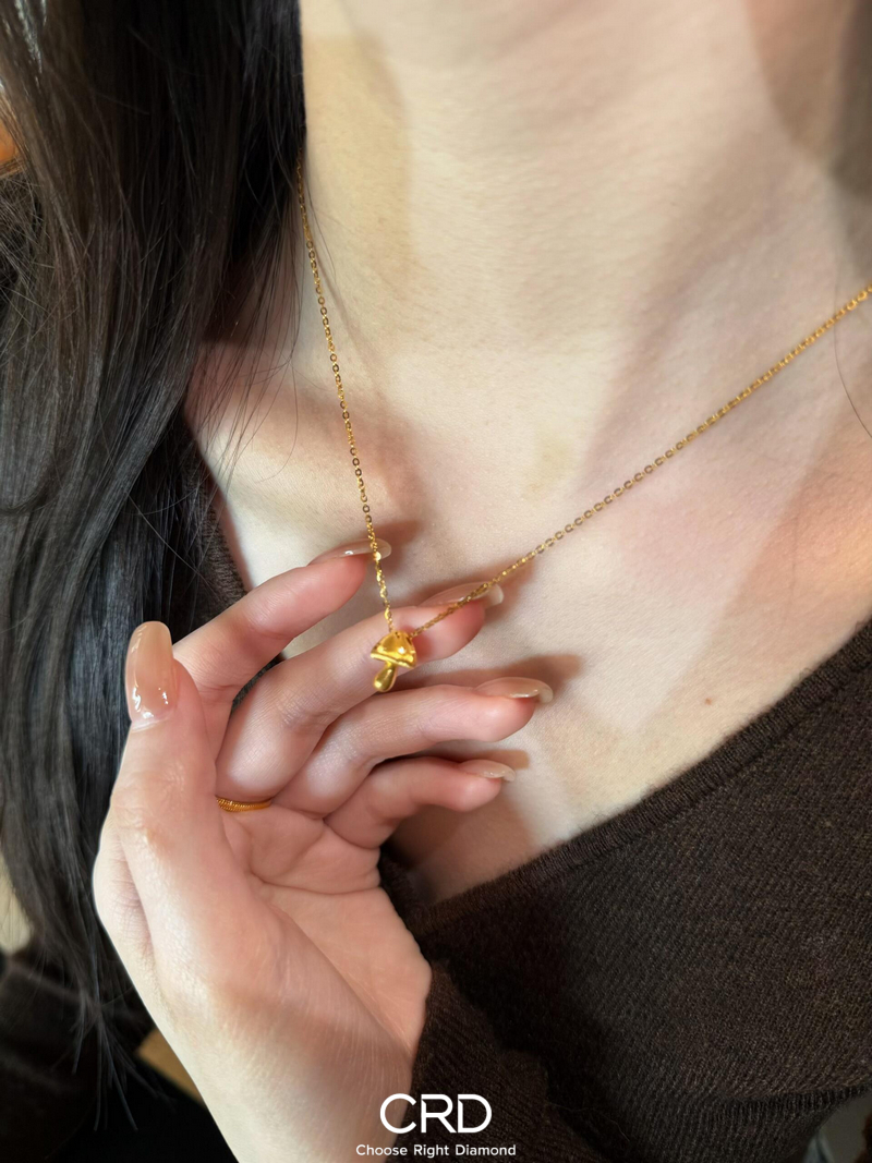 CRD黄金吊坠