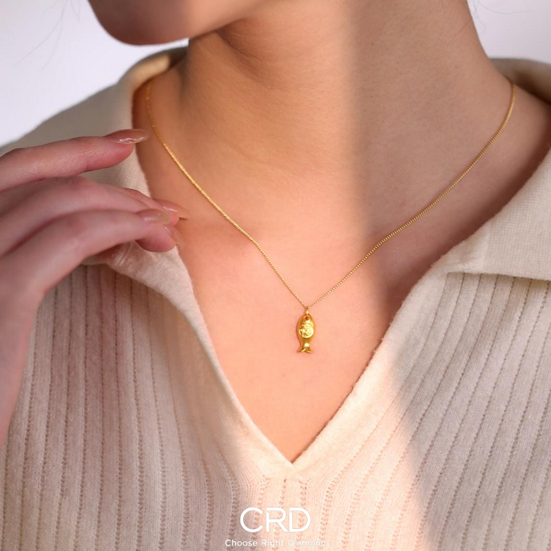 CRD黄金吊坠