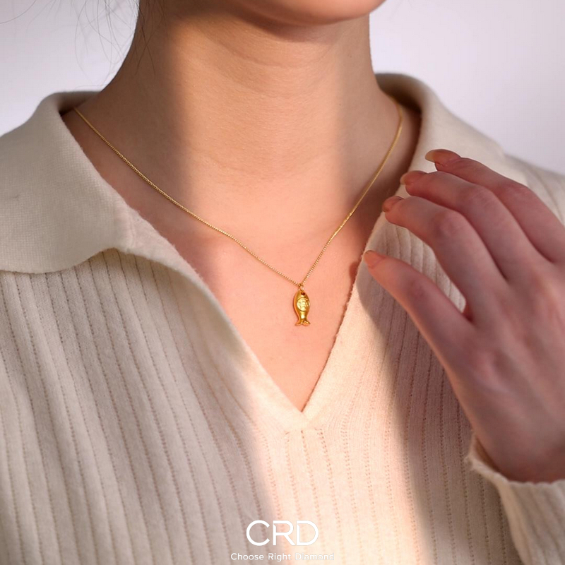 CRD黄金吊坠