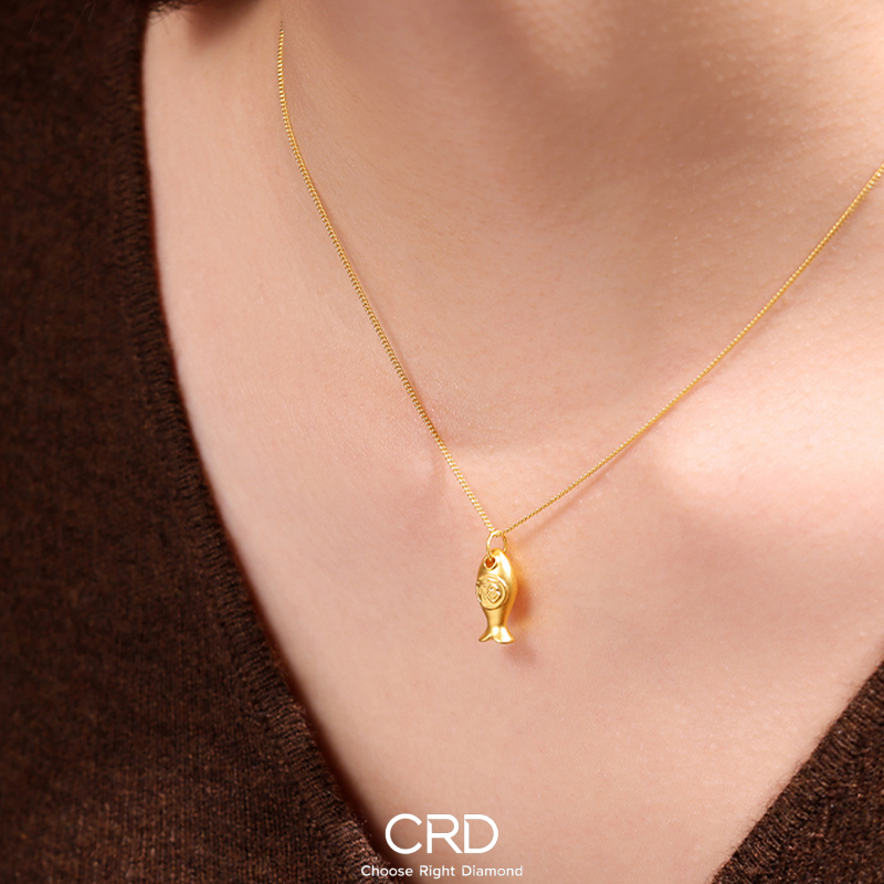 CRD黄金吊坠