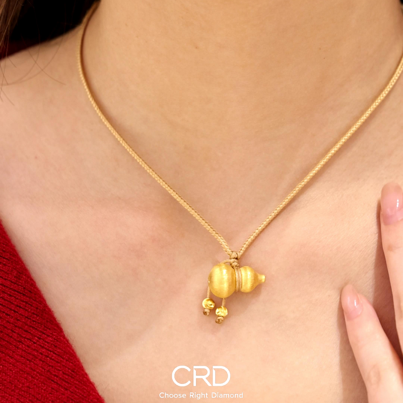 CRD黄金吊坠
