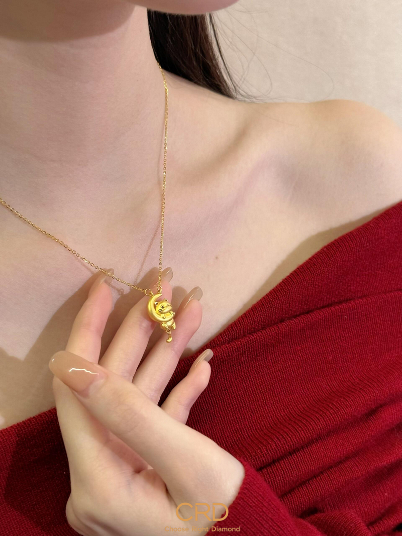 CRD黄金吊坠