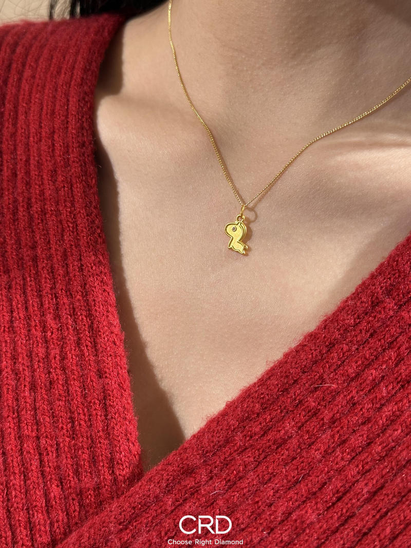 CRD黄金吊坠
