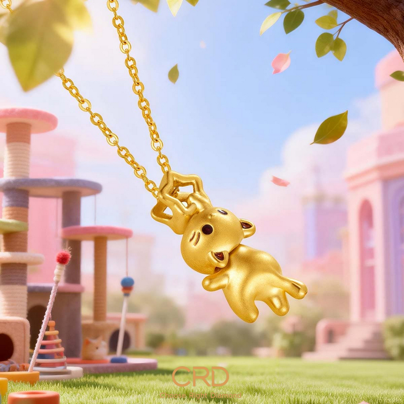 CRD黄金吊坠