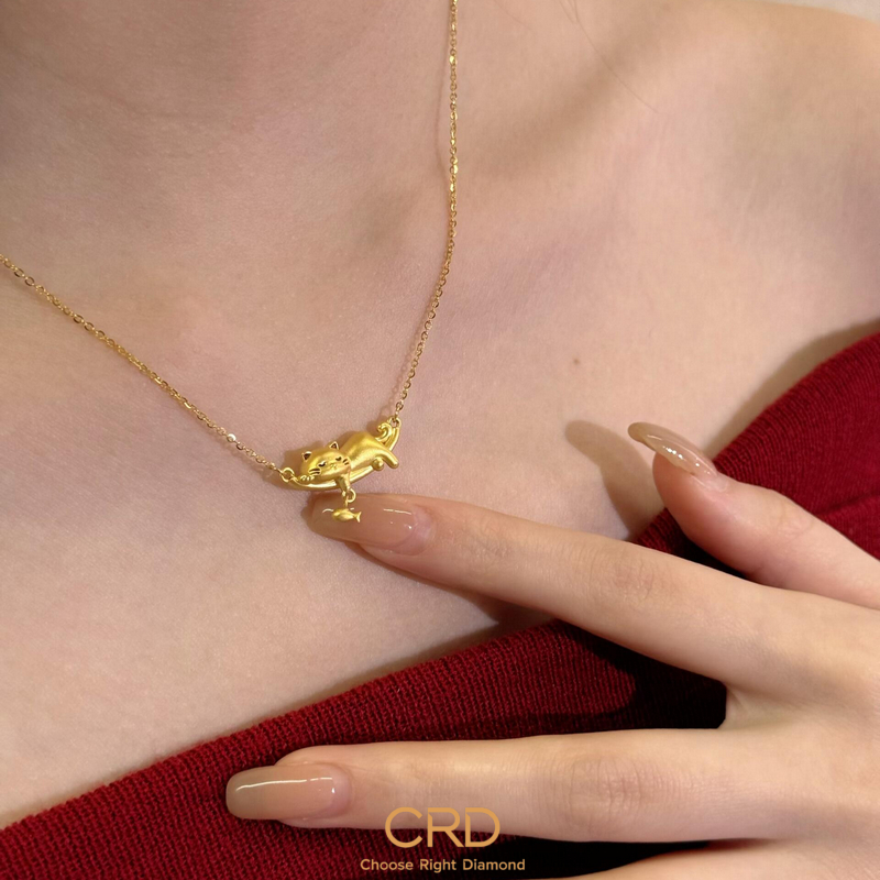 CRD黄金吊坠