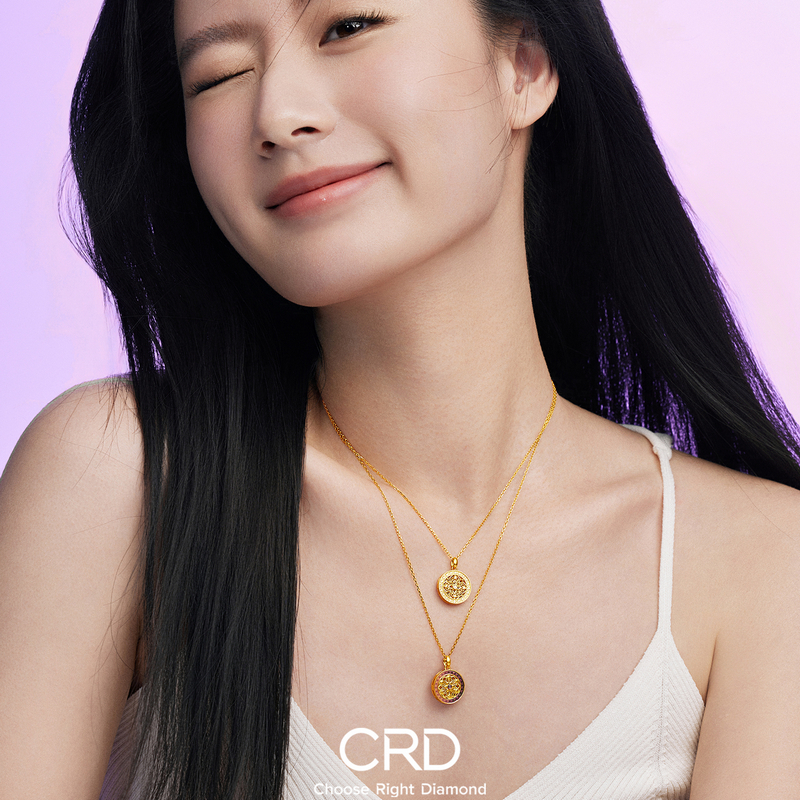 CRD黄金吊坠