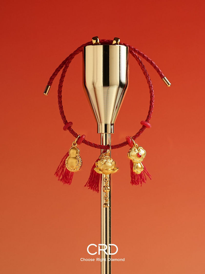 CRD足金吊坠