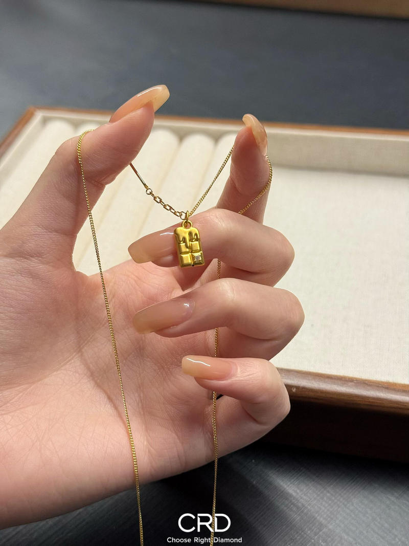 CRD黄金吊坠