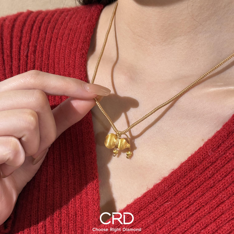 CRD足金吊坠