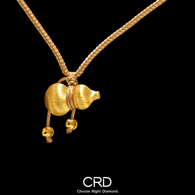CRD黄金吊坠
