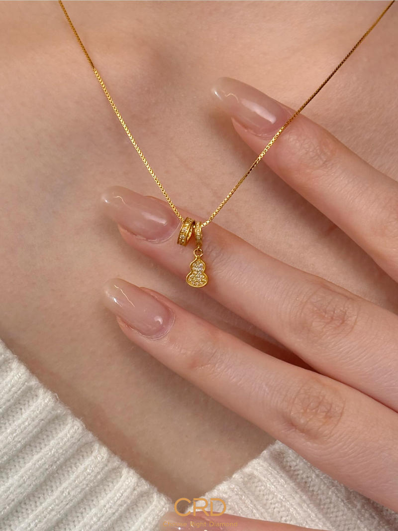 CRD黄金吊坠