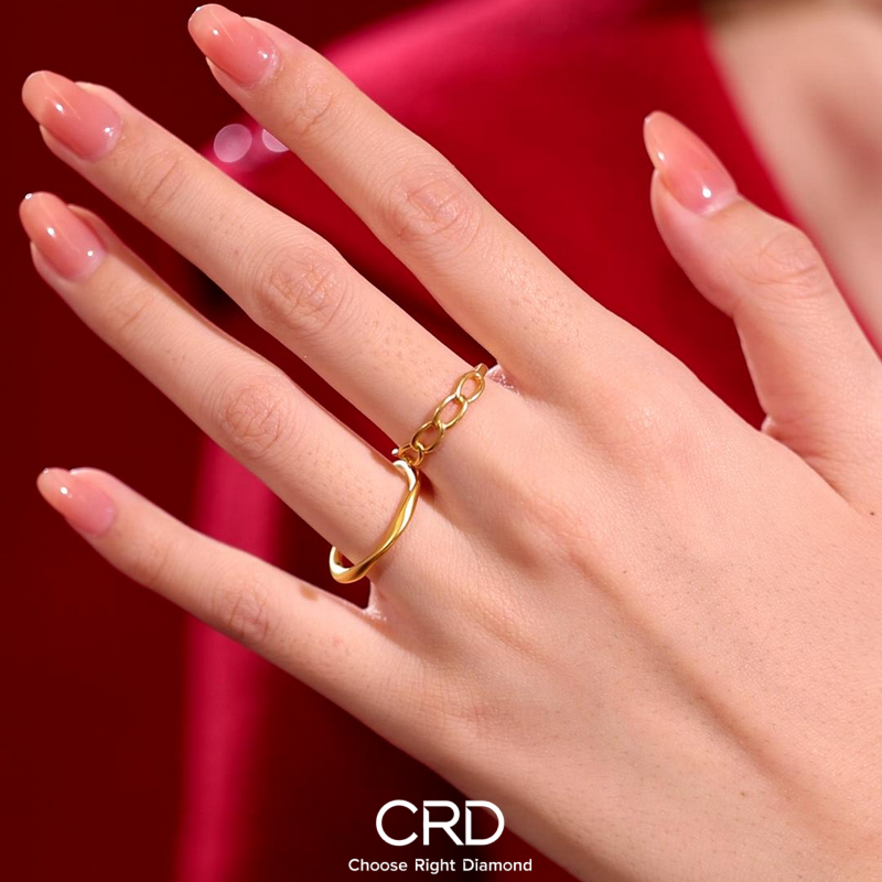 黄金戒指 CRD黄金戒指