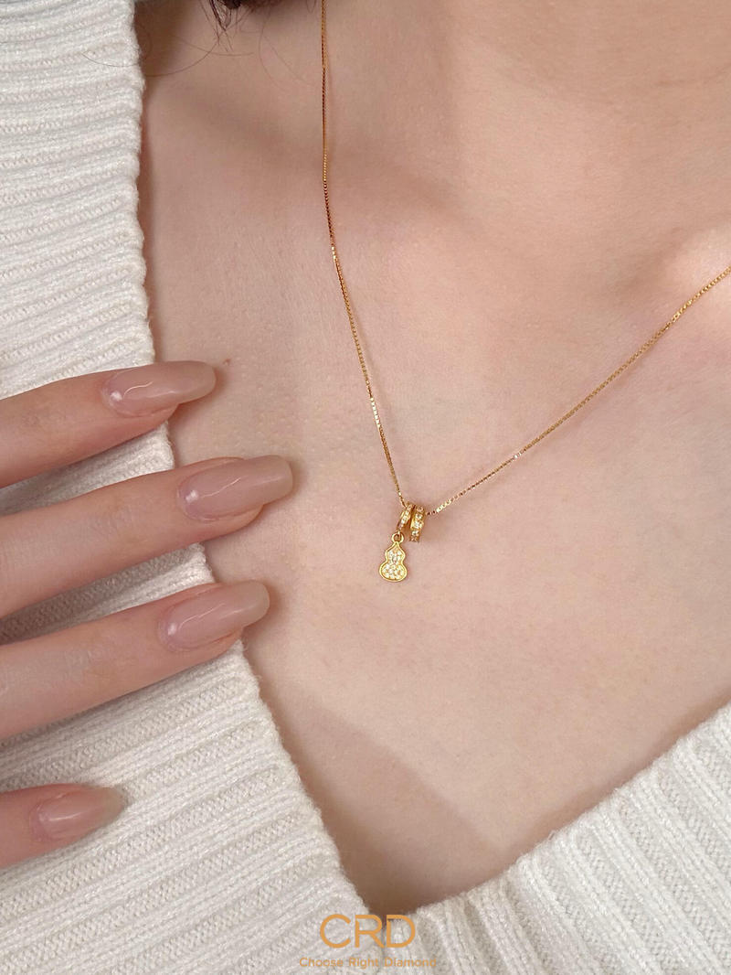 CRD黄金吊坠