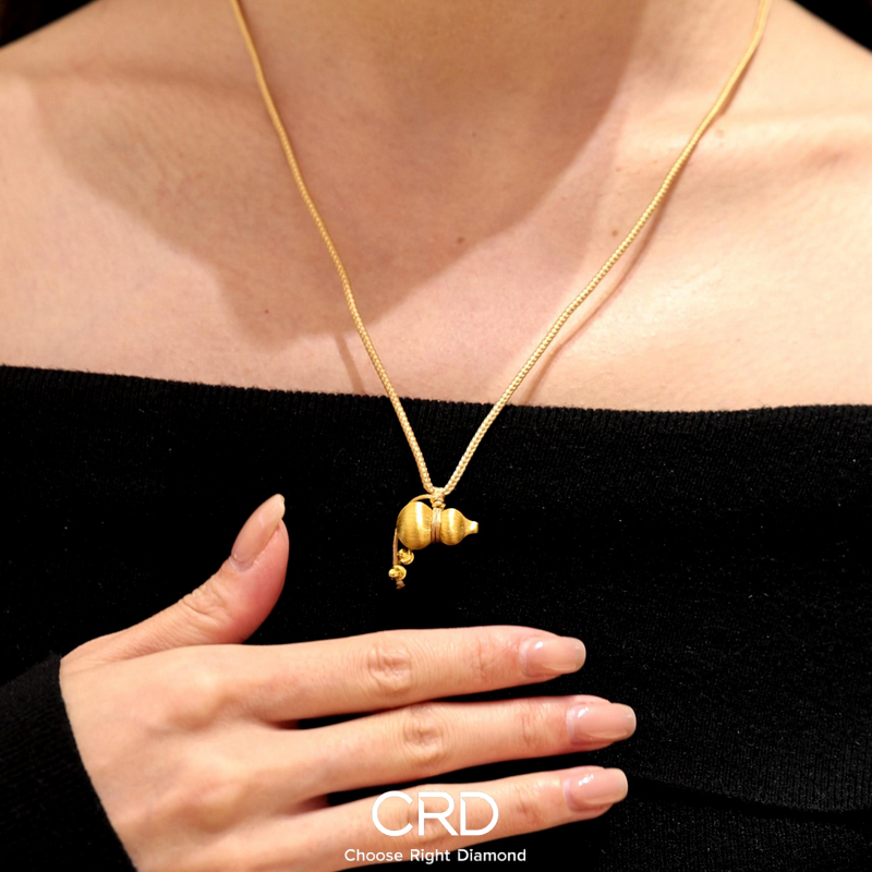 CRD黄金吊坠