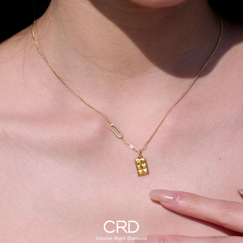CRD黄金吊坠