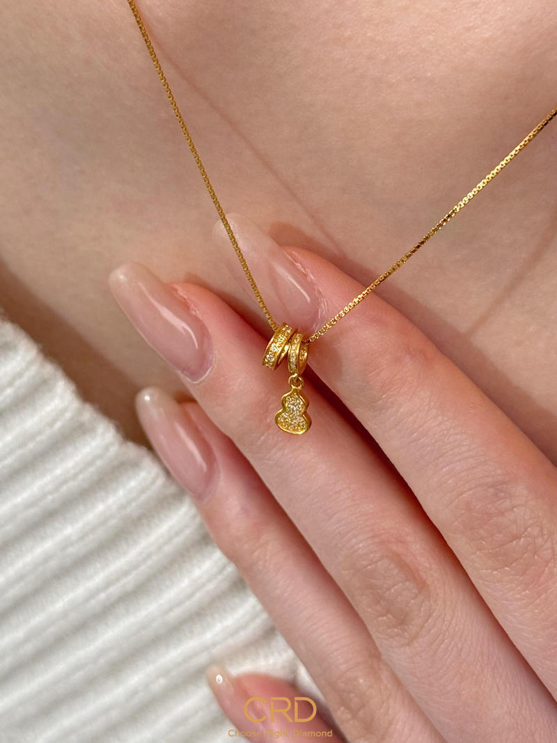 CRD黄金吊坠