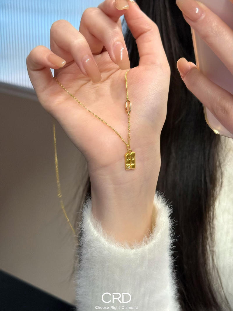 CRD黄金吊坠