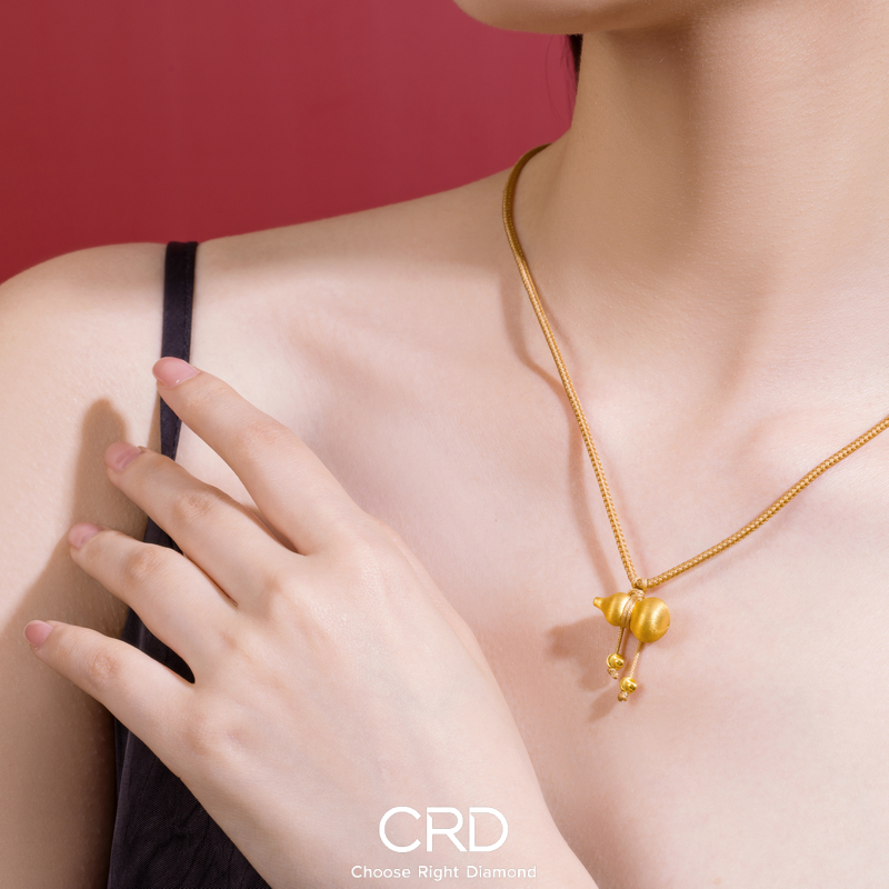 CRD足金吊坠