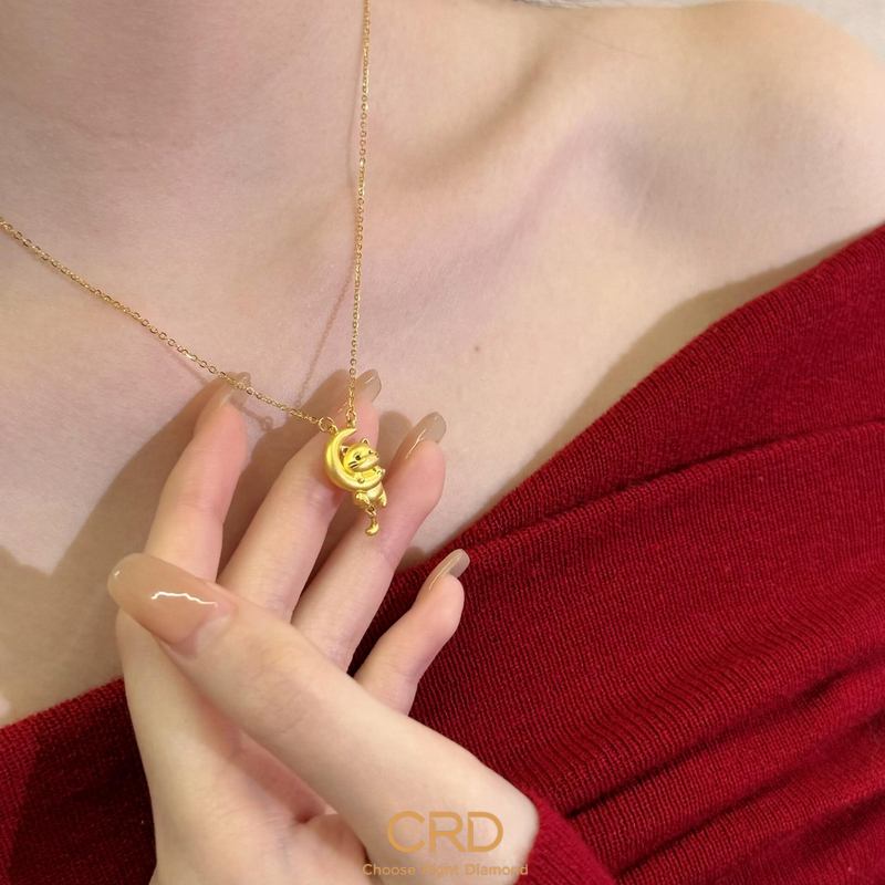 CRD黄金吊坠