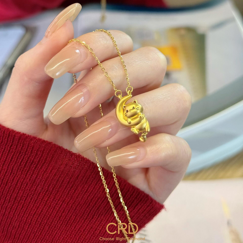CRD黄金吊坠