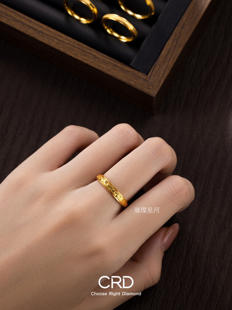 CRD黄金戒指