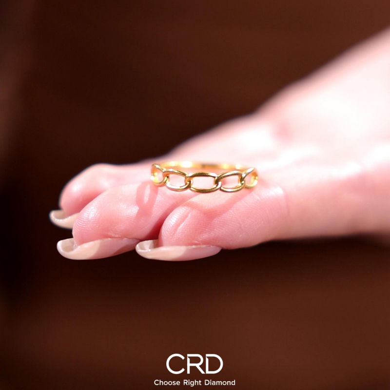 足金戒指 CRD足金戒指